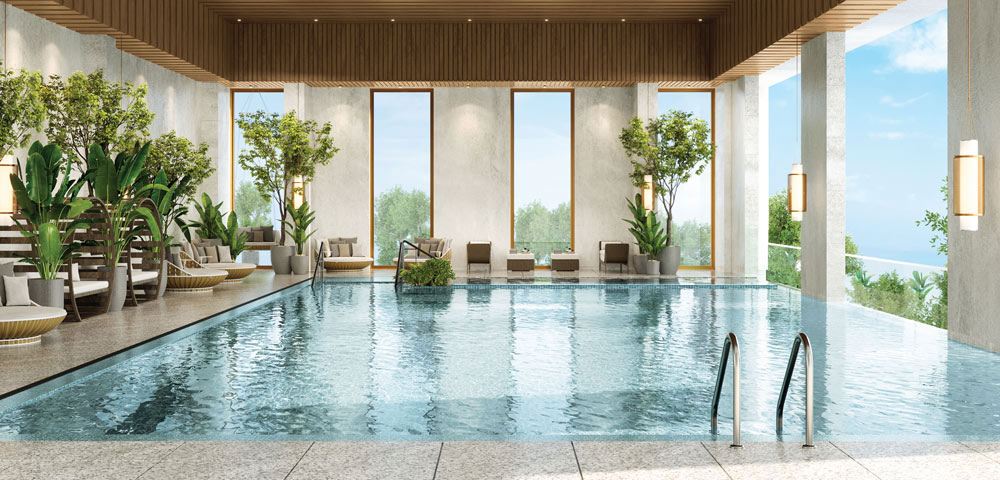 Luxury Pool with deck